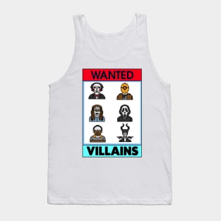 WANTED VILLAINS Tank Top